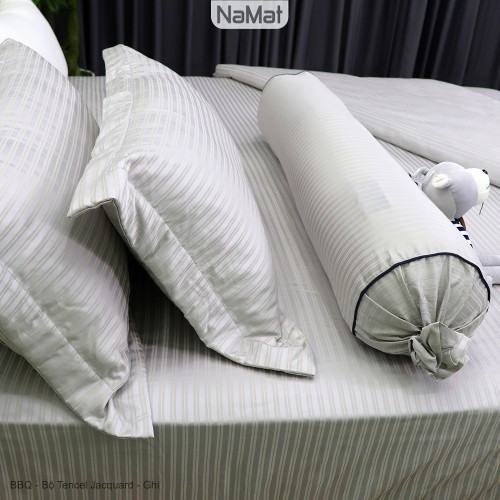 Vỏ gối ôm Tencel Jacquard 35x105cm - BBQ