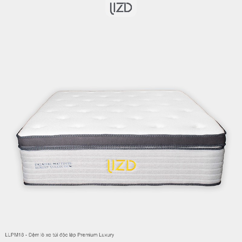 Đệm lò xo túi độc lập Premium luxury 46cm - LLPM18