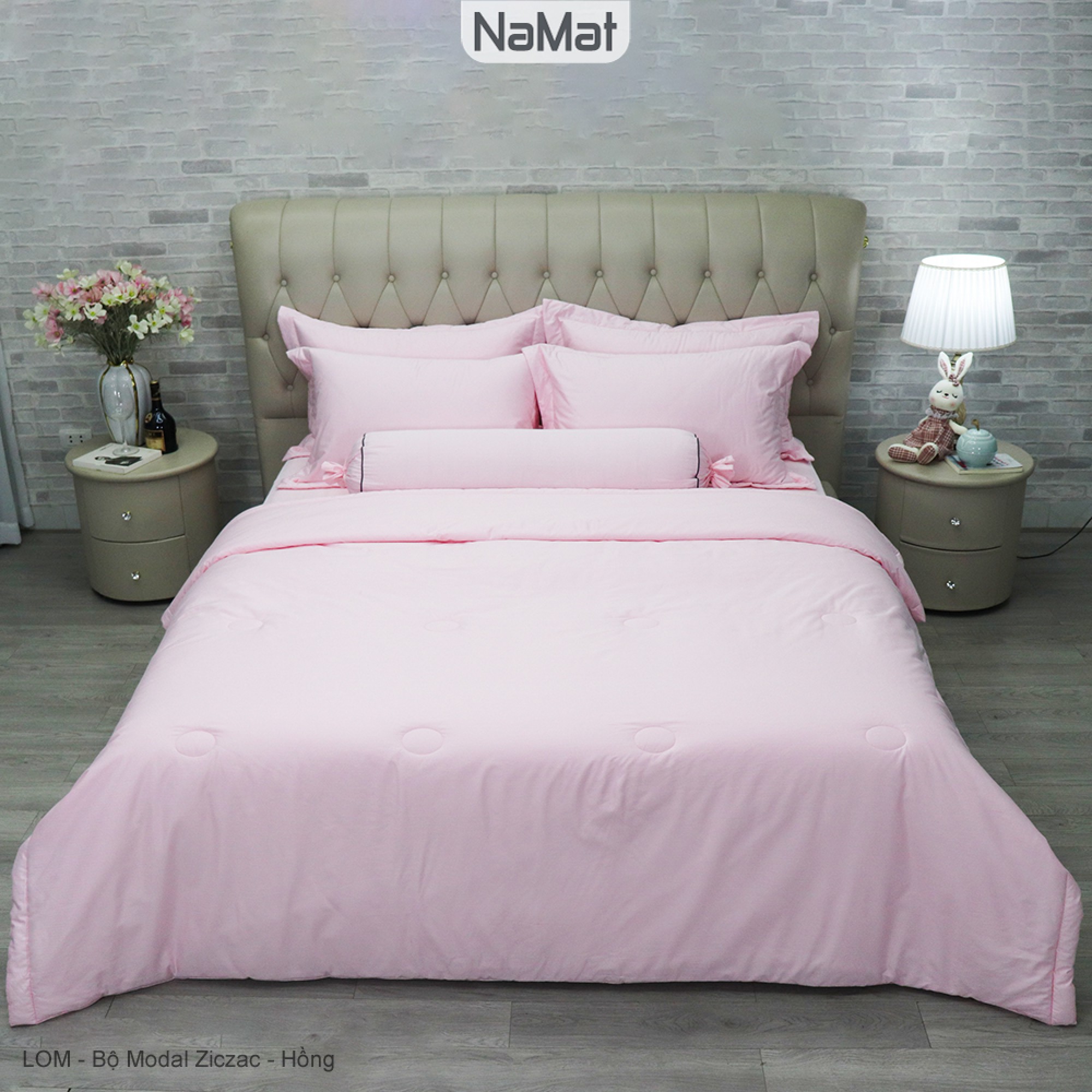 Modal Ziczac - Bộ Chăn Ga Gối 4 Món Đa Năng (4 mùa) - LOM