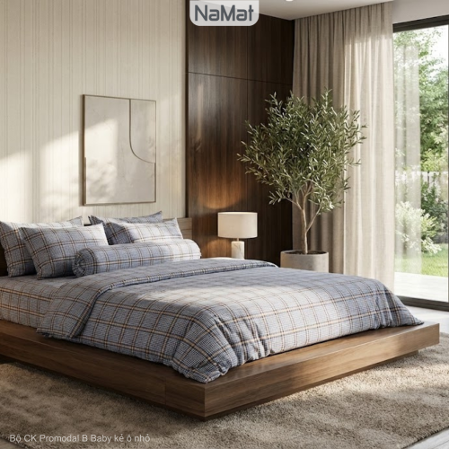 Promodal B - Bộ Chăn Ga Gối 4 Món Đa Năng (4 mùa) - RRM Promodal B - Bộ Chăn Ga Gối 4 Món Đa Năng (4 mùa) - RRM
